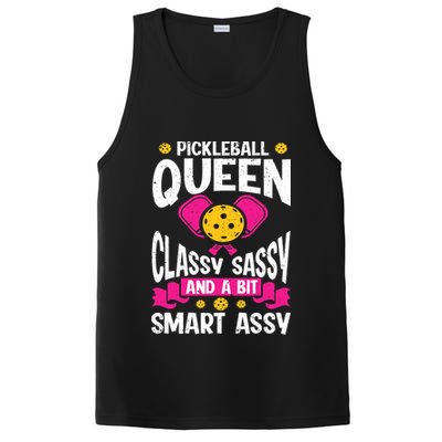 Pickleball Queen Classy Sassy And A Bit Smart Assy PosiCharge Competitor Tank