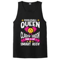 Pickleball Queen Classy Sassy And A Bit Smart Assy PosiCharge Competitor Tank