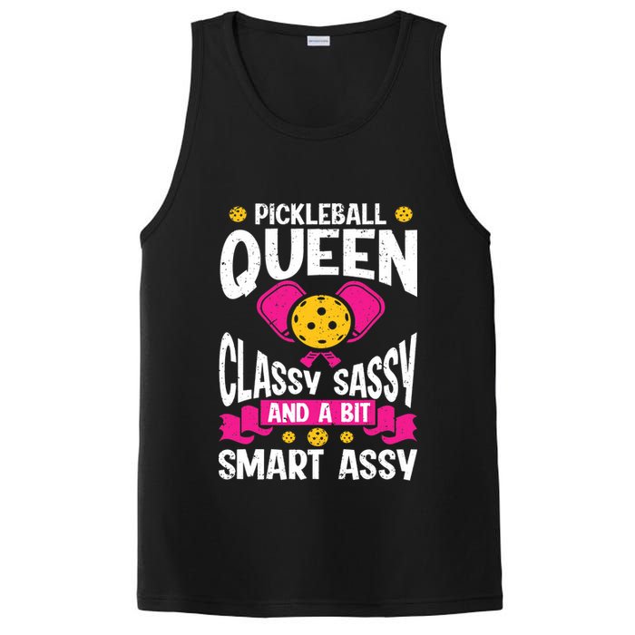 Pickleball Queen Classy Sassy And A Bit Smart Assy PosiCharge Competitor Tank