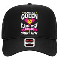 Pickleball Queen Classy Sassy And A Bit Smart Assy Trucker Hat