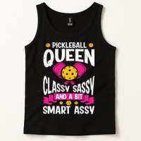 Pickleball Queen Classy Sassy And A Bit Smart Assy Tank Top
