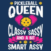 Pickleball Queen Classy Sassy And A Bit Smart Assy Infant Baby Jersey Bodysuit