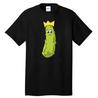 Pickle Queen Funny Cucumber Pickle Girl Tall T-Shirt