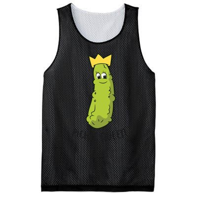 Pickle Queen Funny Cucumber Pickle Girl Mesh Reversible Basketball Jersey Tank