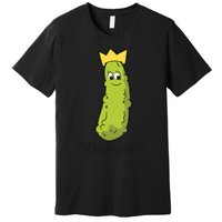 Pickle Queen Funny Cucumber Pickle Girl Premium T-Shirt