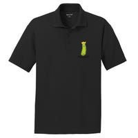 Pickle Queen Funny Cucumber Pickle Girl PosiCharge RacerMesh Polo