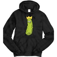 Pickle Queen Funny Cucumber Pickle Girl Tie Dye Hoodie