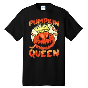 Pumpkin Queen Funny Happy Halloween Tall T-Shirt