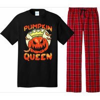 Pumpkin Queen Funny Happy Halloween Pajama Set