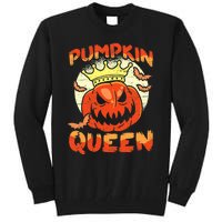 Pumpkin Queen Funny Happy Halloween Tall Sweatshirt