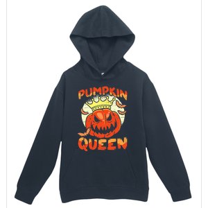 Pumpkin Queen Funny Happy Halloween Urban Pullover Hoodie