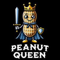 Peanut Queen Funny Peanut Lover Illustration City Backpack