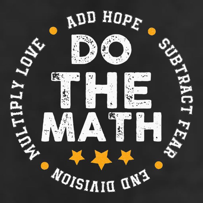 Positive Quote Inspiring Slogan Love Hope Fear Do The Math Adult Drive Performance Visor