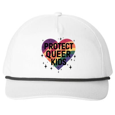 Protect Queer Lgbt Pride Month Snapback Five-Panel Rope Hat