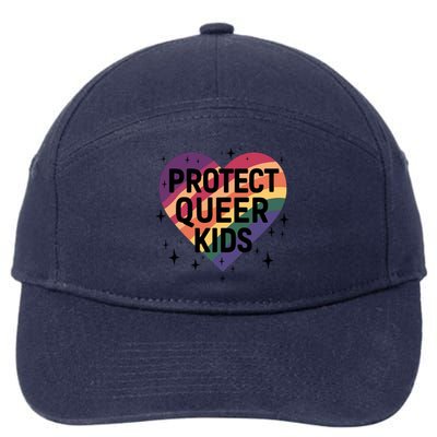 Protect Queer Lgbt Pride Month 7-Panel Snapback Hat