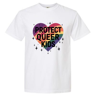 Protect Queer Lgbt Pride Month Garment-Dyed Heavyweight T-Shirt