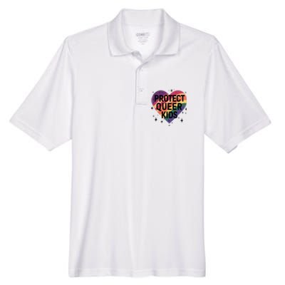 Protect Queer Lgbt Pride Month Men's Origin Performance Pique Polo