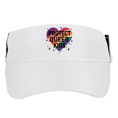 Protect Queer Lgbt Pride Month Adult Drive Performance Visor