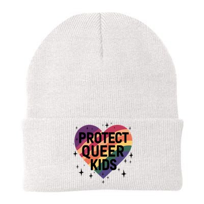 Protect Queer Lgbt Pride Month Knit Cap Winter Beanie