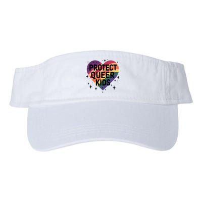 Protect Queer Lgbt Pride Month Valucap Bio-Washed Visor