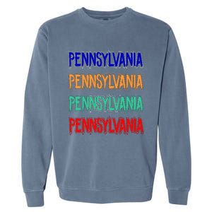 Pennsylvania Quad Logo Garment-Dyed Sweatshirt