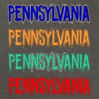 Pennsylvania Quad Logo Cotton Canvas Backpack