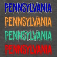 Pennsylvania Quad Logo Vector Backpack