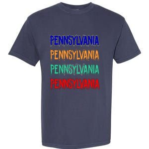 Pennsylvania Quad Logo Garment-Dyed Heavyweight T-Shirt