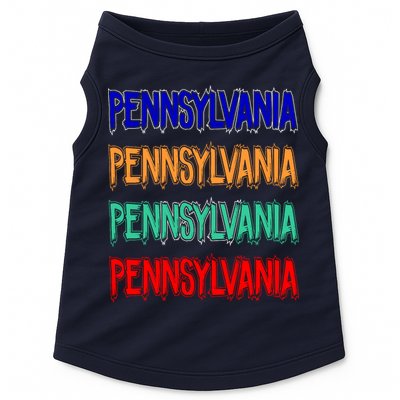 Pennsylvania Quad Logo Doggie Tank