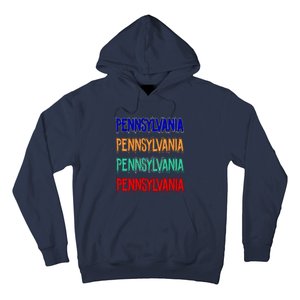 Pennsylvania Quad Logo Hoodie