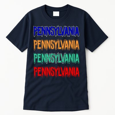 Pennsylvania Quad Logo Tall T-Shirt