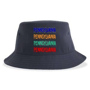 Pennsylvania Quad Logo Sustainable Bucket Hat