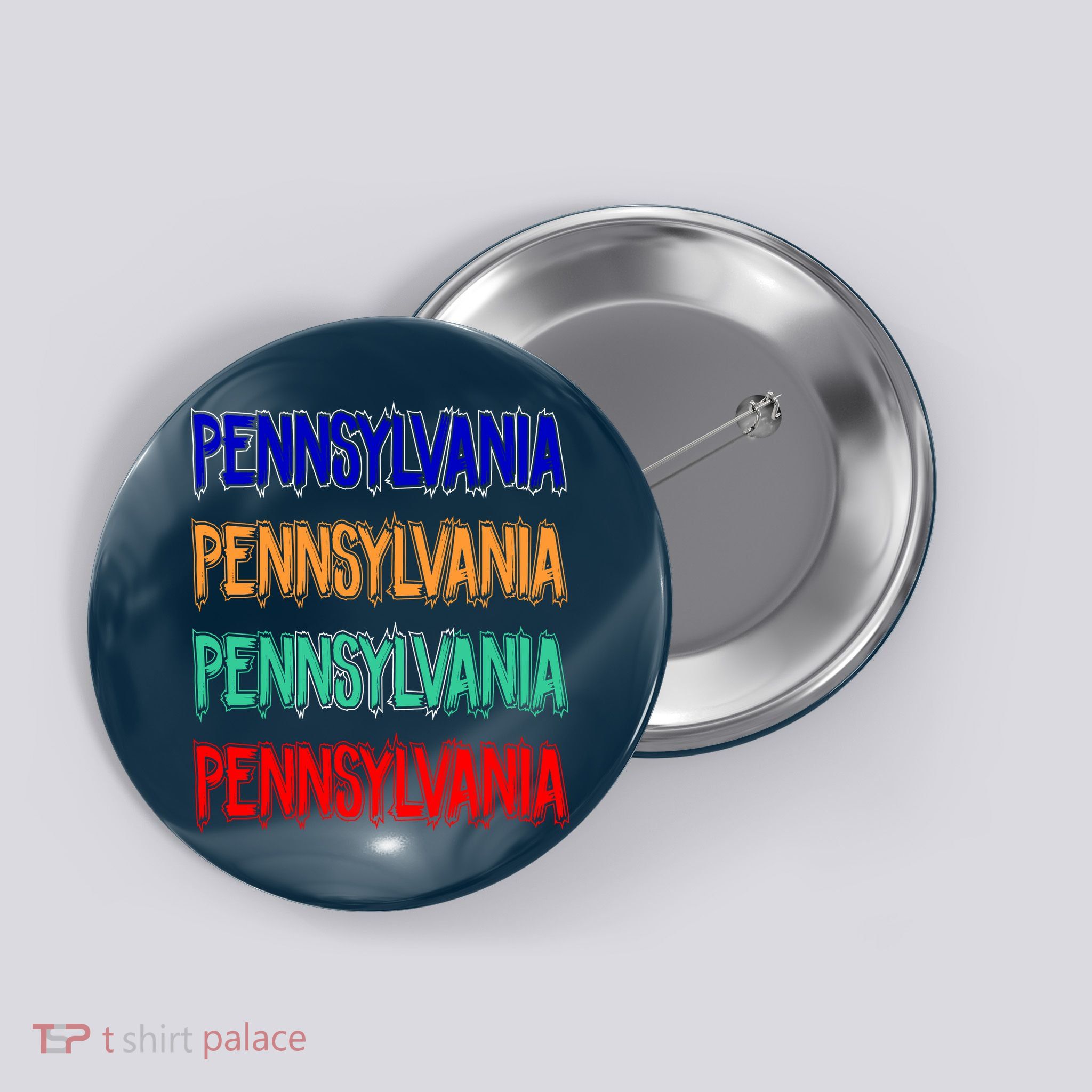 Pennsylvania Quad Logo Button
