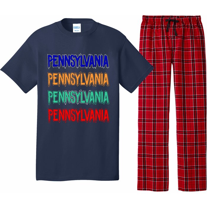 Pennsylvania Quad Logo Pajama Set