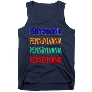 Pennsylvania Quad Logo Tank Top