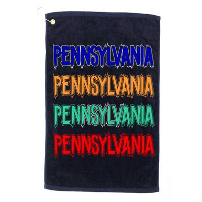 Pennsylvania Quad Logo Golf Towel