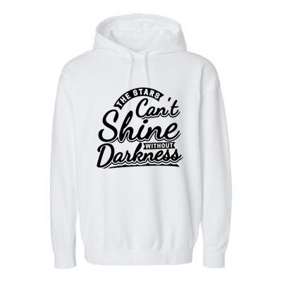 Positive Quote Lovers Garment-Dyed Fleece Hoodie