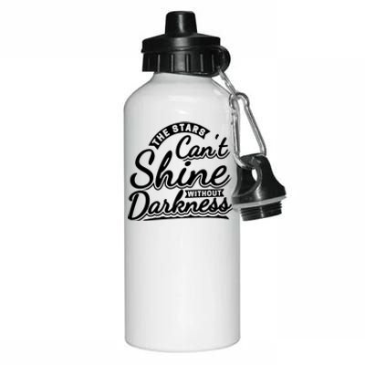 Positive Quote Lovers Aluminum Water Bottle 