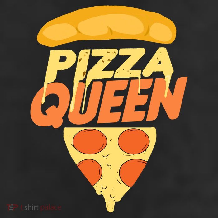 Pizza Queen 11oz C Handle Ceramic Mug
