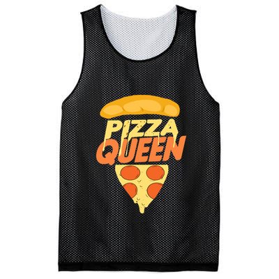 Pizza Queen Mesh Reversible Basketball Jersey Tank