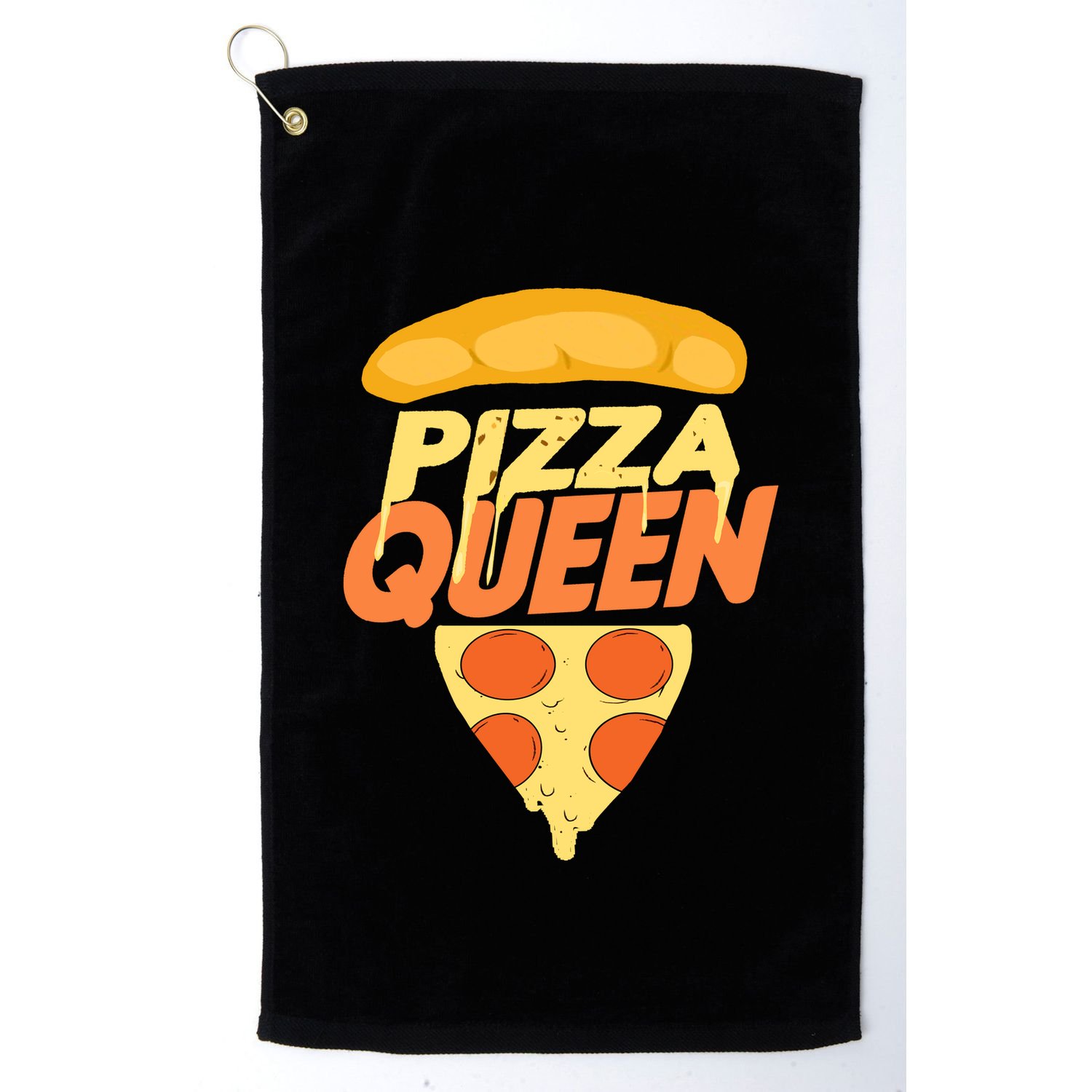 Pizza Queen Golf Towel