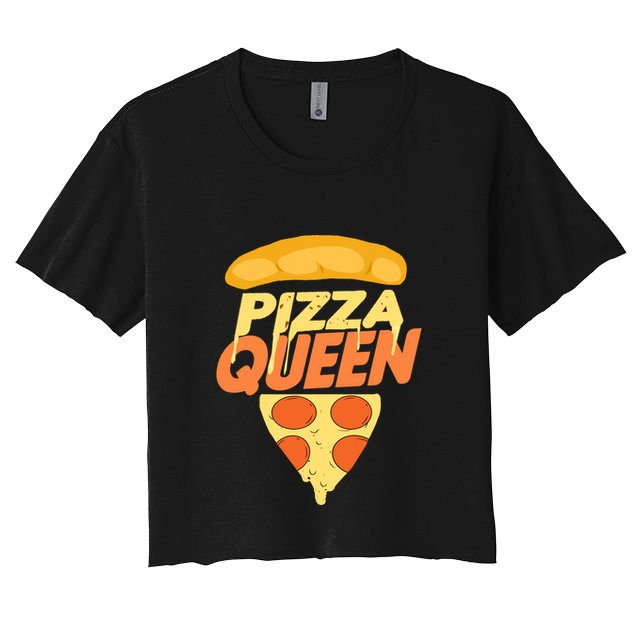 Pizza Queen Crop Top