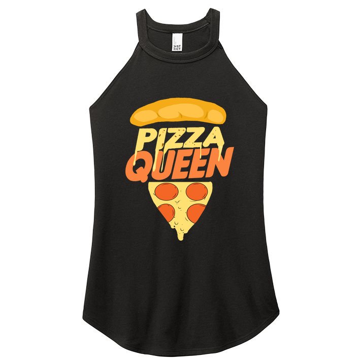 Pizza Queen Women's Perfect Tri Rocker Tank