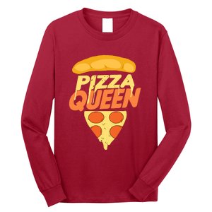 Pizza Queen Long Sleeve Shirt