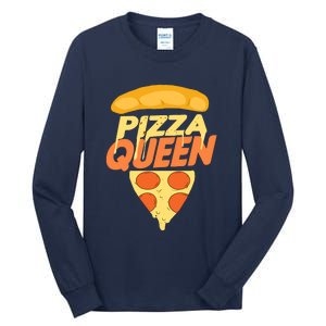 Pizza Queen Tall Long Sleeve T-Shirt