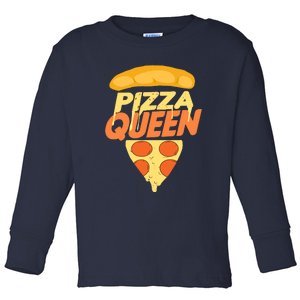 Pizza Queen Toddler Long Sleeve Shirt