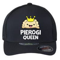 Pierogi Queen Polish Pierogi Funny Pierogi Flexfit Unipanel Trucker Cap