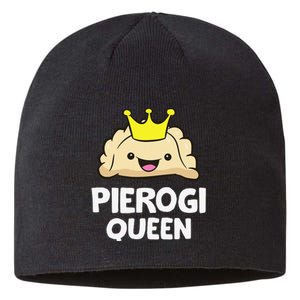 Pierogi Queen Polish Pierogi Funny Pierogi Sustainable Beanie