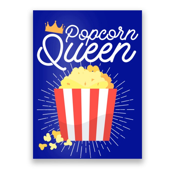 Popcorn Queen Partnerlook Gift Poster