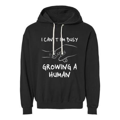 Pregnancy Quote Pregnant Mom Mama Future Mom Quotes Funny Garment-Dyed Fleece Hoodie